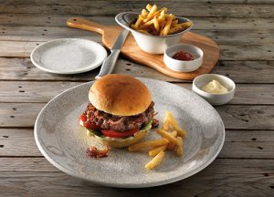 You eat with your eyes with Steelite tableware, available through Bunzl Australia New Zealand