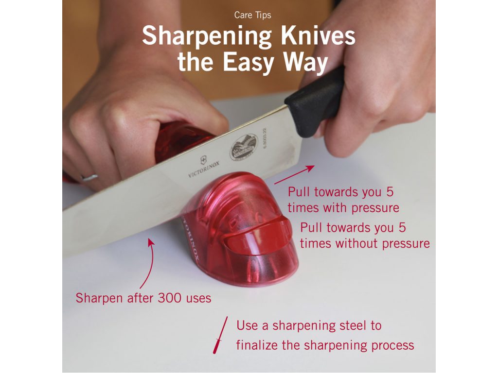 Knife sharpeners can be manual or electric